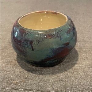 Handcrafted Ceramic Bowl - Multicolor